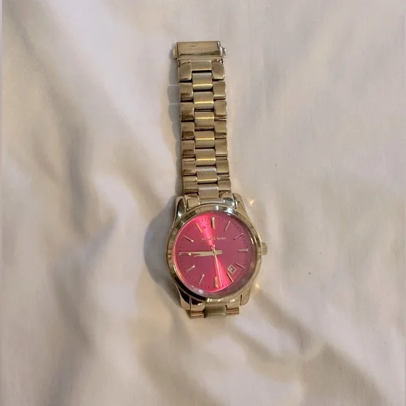Michael Kors | Accessories | Michael Kors Pink Face Watch  display picture 1